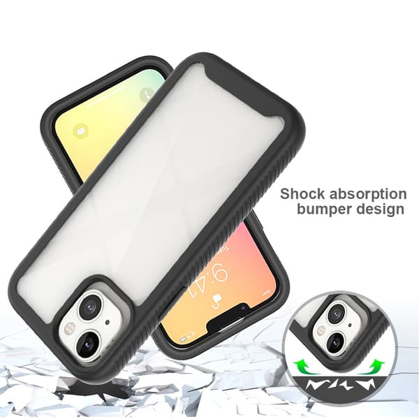 Kattava suojakuori iPhone 13 Musta