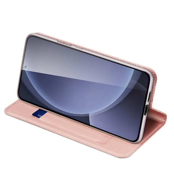 Dux Ducis Skin Pro Läderfodral Samsung Galaxy S25 Rosa