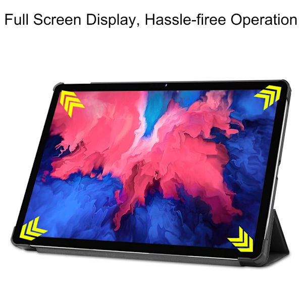 Lenovo Tab P11 Tri-fold Etui Sort