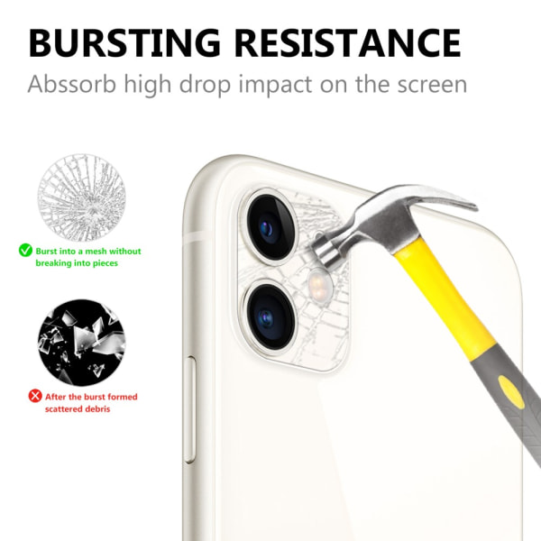 Fuld dækning Linsebeskyttelse 0,2 mm iPhone 12 Mini