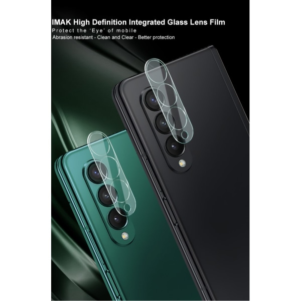 IMAK Hærdet Glas Linsebeskyttelse Samsung Galaxy Z Fold 4 Transparent