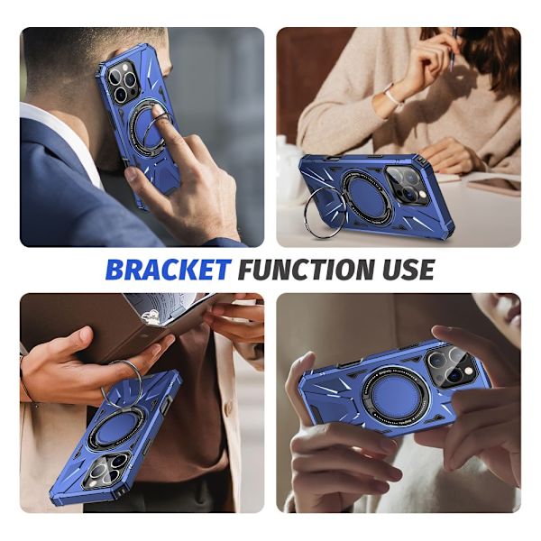 iPhone 16 Pro MagSafe Ring -hybridikuori, sininen