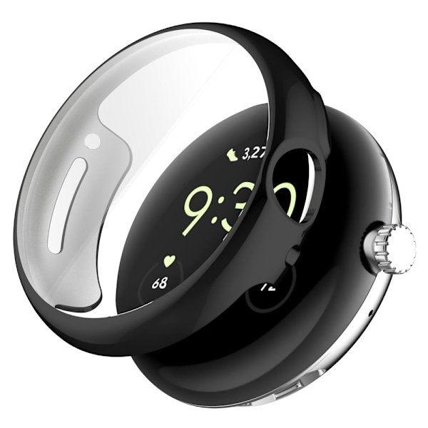 Heltäckande TPU Skal Google Pixel Watch 2 Svart