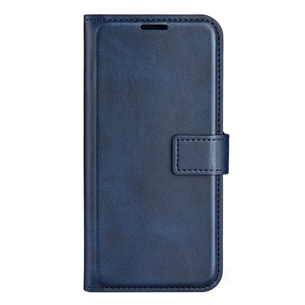 iPhone 14 Pro Max Wallet Läder Blå