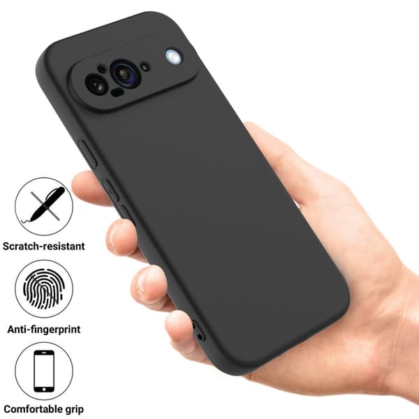 Silikonikuori Google Pixel 9 Musta