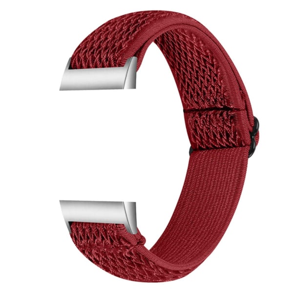 Flettet nylonarmbånd Fitbit Charge 3/4 Rød