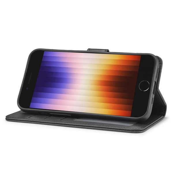 LC.IMEEKE Plånboksfodral iPhone 16e Svart