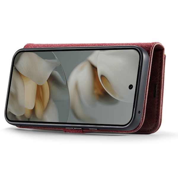 DG.MING 2-in-1 Magnet Wallet Google Pixel 10 Punainen