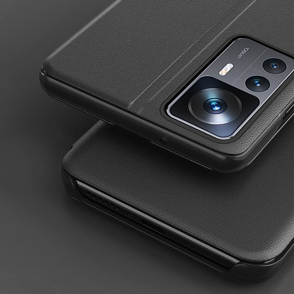 Xiaomi 12T Pro -kotelo näytöllä, musta