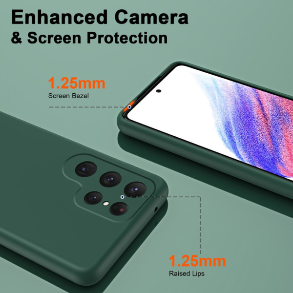 Silikonskal Samsung Galaxy S24 Ultra Grön