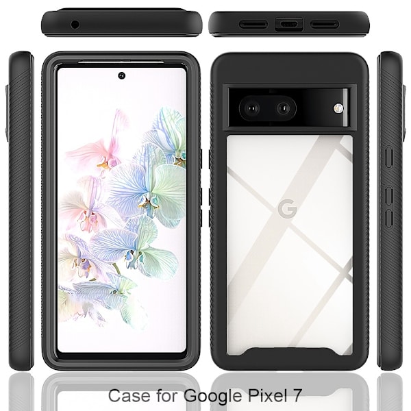 Allround Cover Skal Google Pixel 7 Sort