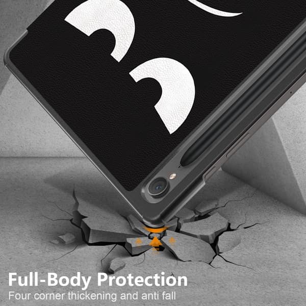 Samsung Galaxy Tab S9 Etui Tri-fold Don't Touch Me