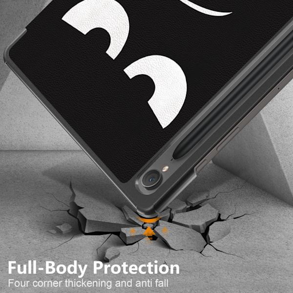 Samsung Galaxy Tab S9 Fodral Tri-fold Don't Touch Me