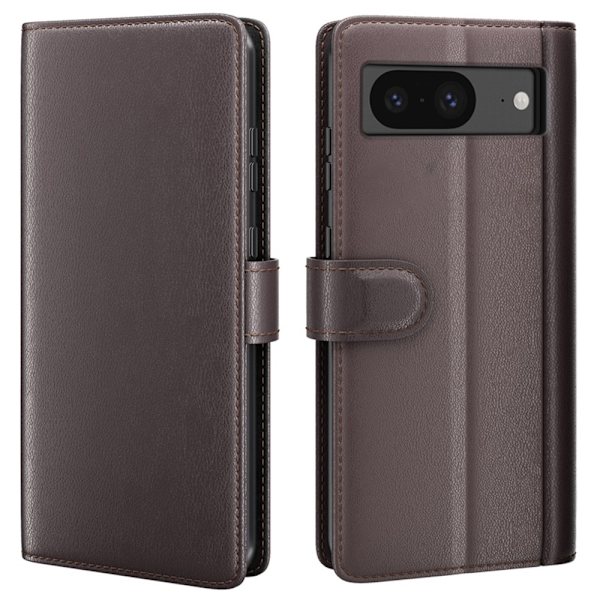 Ægte læderetui Google Pixel 8 Brun