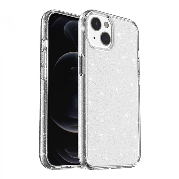 iPhone 13 Cover Glitter Transparent