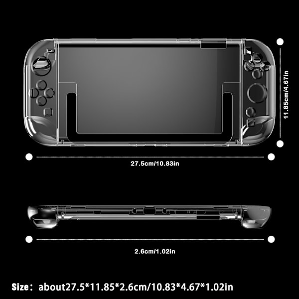 Nintendo Switch 2 Case TPU Clear