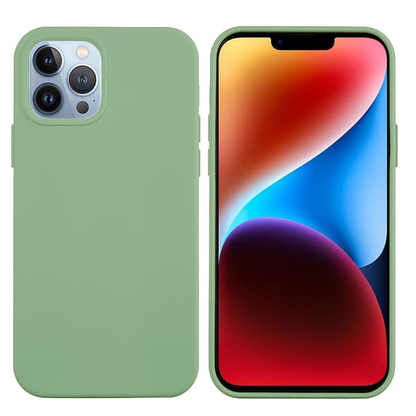 Silikonecover iPhone 15 Pro Max Grøn