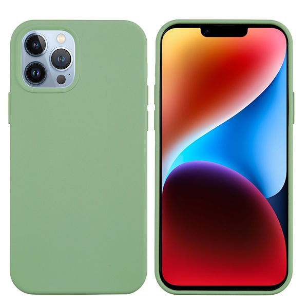 Silikonikuori iPhone 15 Pro Max Vihreä