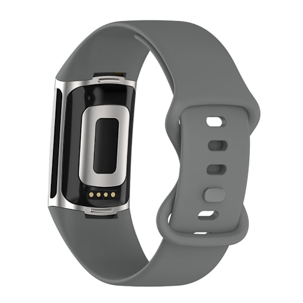 Silikonarmband Fitbit Charge 6 Grå (L)