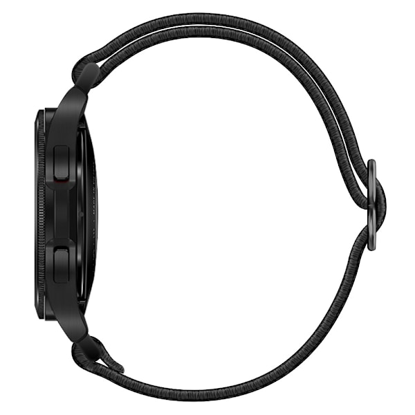 Elastiskt Nylonarmband Samsung Galaxy Watch 7 44mm Svart