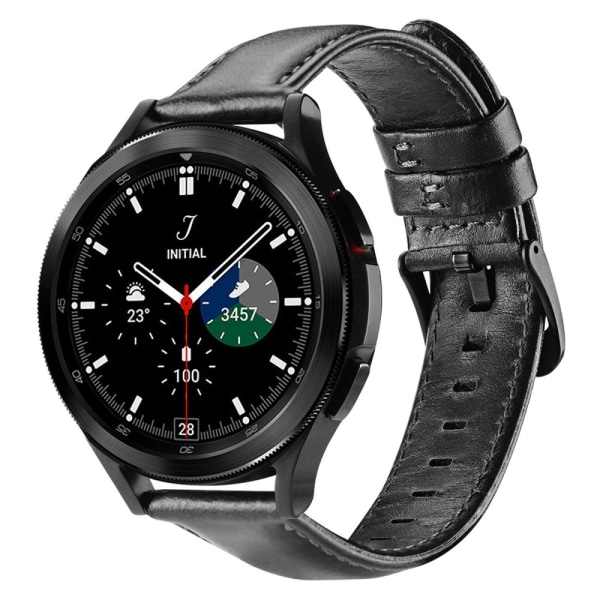 Dux Ducis Läderarmband Samsung Galaxy Watch 6 40mm Svart