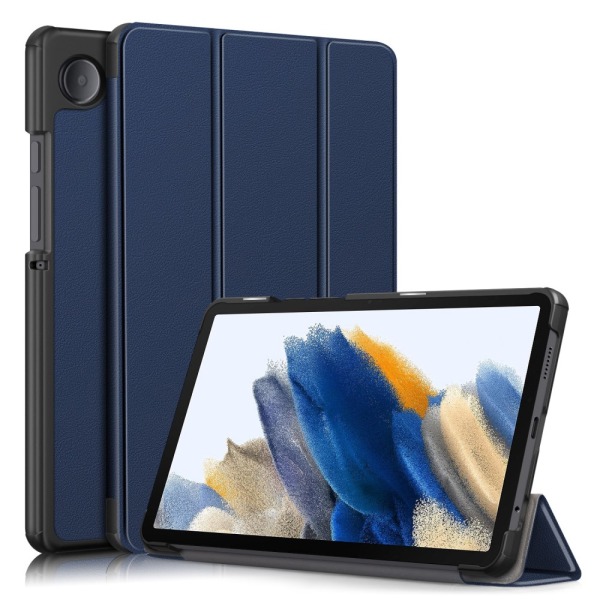 Samsung Galaxy Tab A9 -kotelo, kolminkertainen sininen