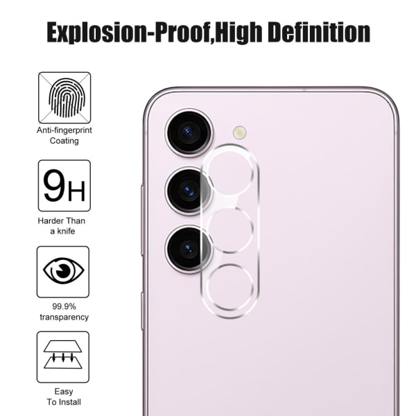 Linsebeskyttelse Samsung Galaxy S24 Hærdet Glas