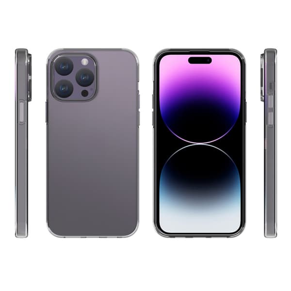 iPhone 15 Pro Max Skal TPU Transparent