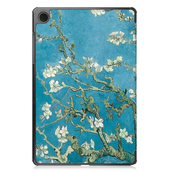 Samsung Galaxy Tab A9 Plus Etui Tri-fold Kirsebærblomster