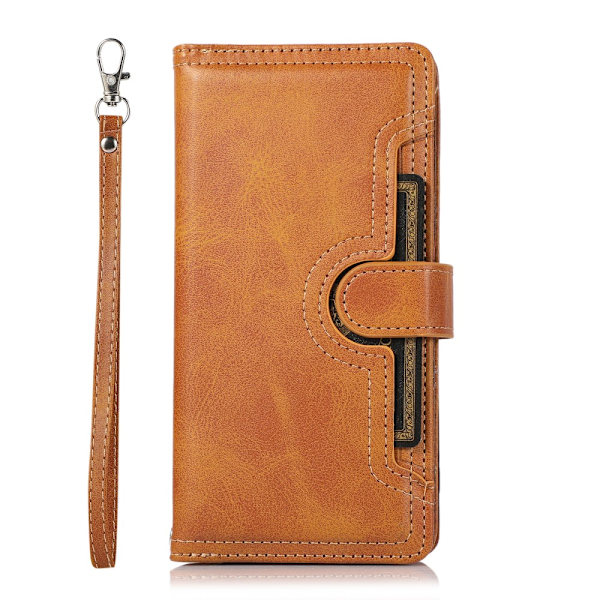 Pungetui Multi-Slot iPhone 16 Pro Cognac