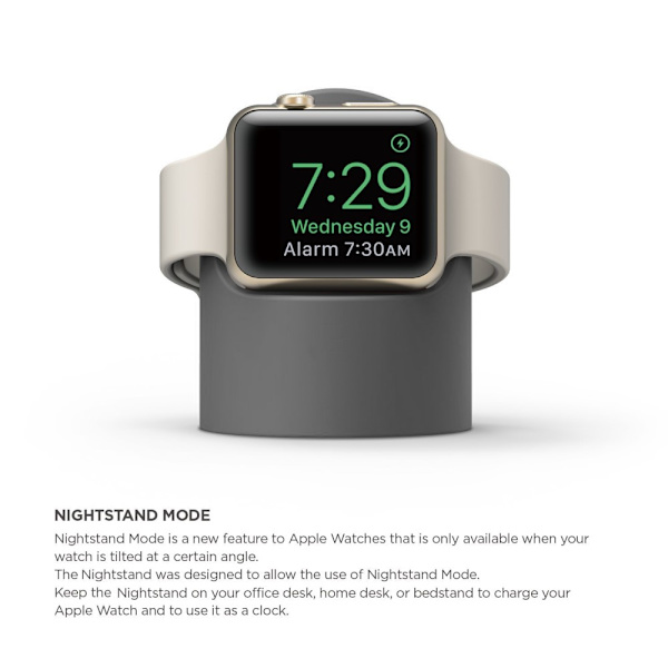 Laddningsställ Apple Watch Grå