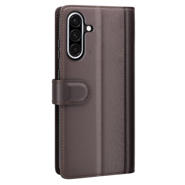 Äkta Läderfodral Samsung Galaxy A56 Brun