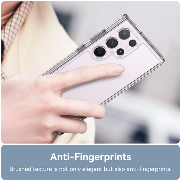 Hybrid Edge Cover Samsung Galaxy S24 Ultra Transparent