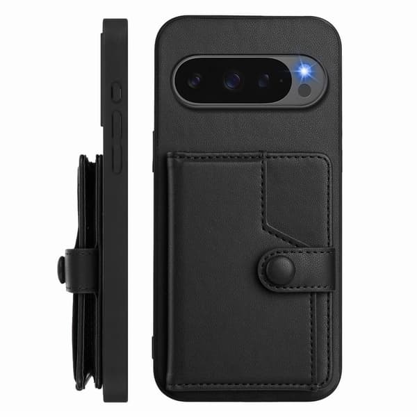 Plånboksskal RFID-skydd Google Pixel 10 Svart