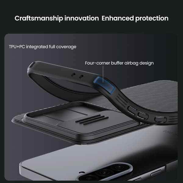 Nillkin CamShield Cover Samsung Galaxy A36 Sort