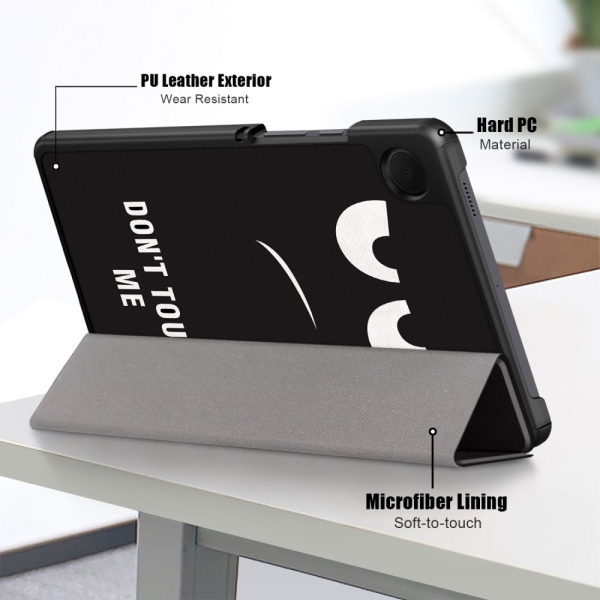 Samsung Galaxy Tab A9 Etui Tri-fold Don't Touch Me