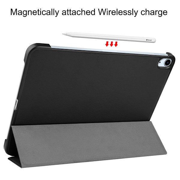 iPad Air 13 1st Gen (2024) Fodral Tri-fold Svart