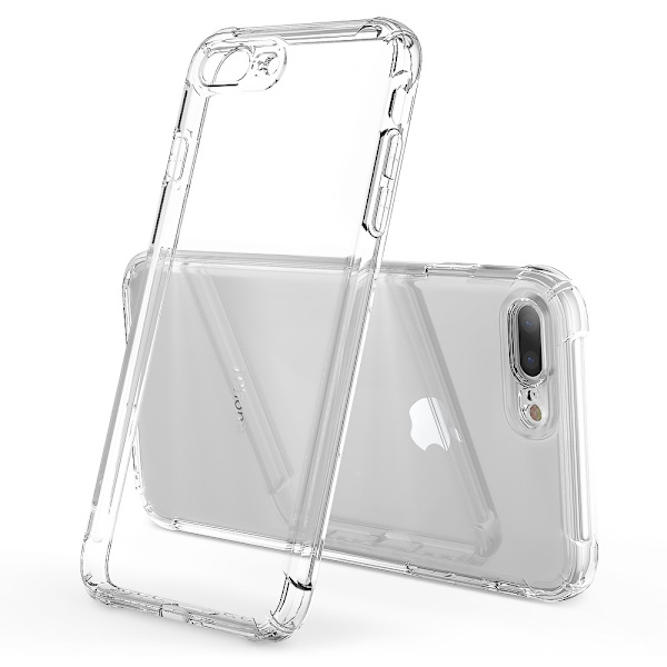 LEEU DESIGN Air TPU Skal iPhone 7/8 Plus Transparent
