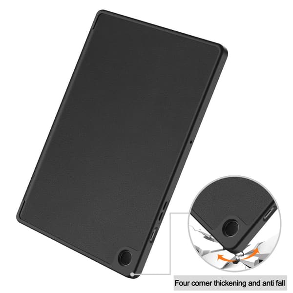 Samsung Galaxy Tab A9 Plus Etui Tri-Fold Med Pen-holder Sort