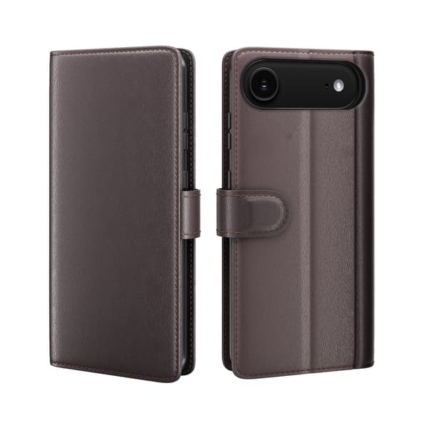 Äkta Läderfodral iPhone Air Brun