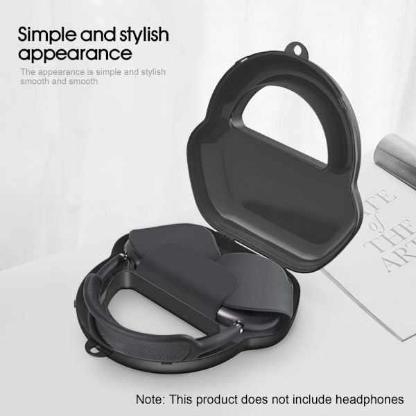 Portable Travel Väska Apple AirPods Max Svart