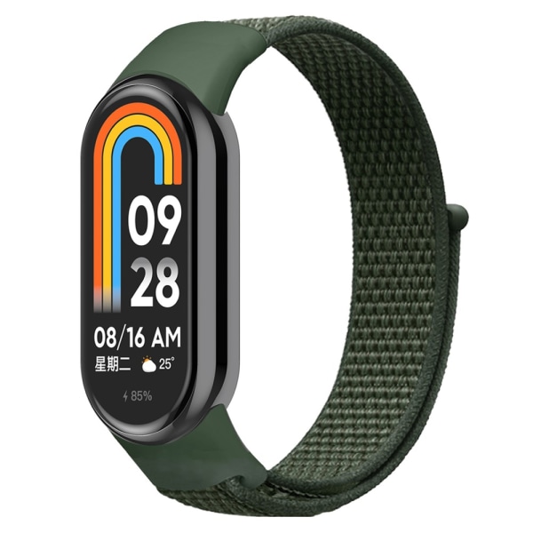 Nylonarmband Xiaomi Smart Band 8 Mörkgrön