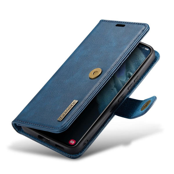DG.MING 2-in-1 Magnet Plånboksfodral Samsung Galaxy S23 Plus Sininen