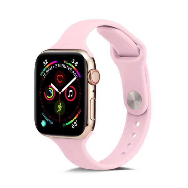 Soft Silikonarmband Apple Watch 42/44/45 mm Rosa