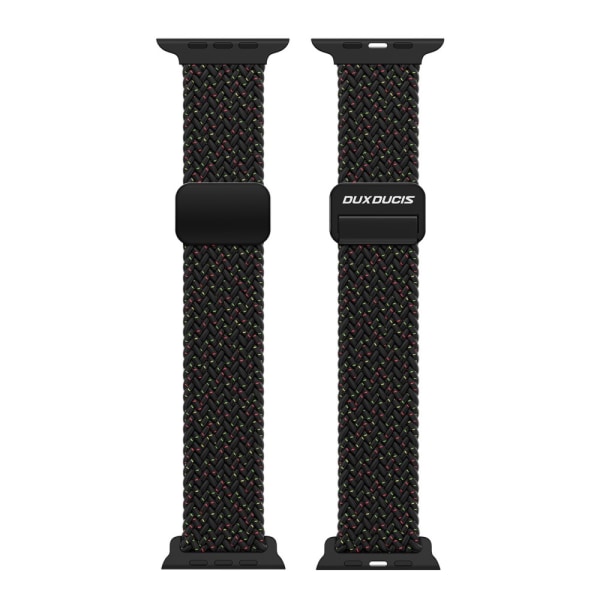 Dux Ducis Elastisk Nylonvævet Rem Apple Watch 38/40/41 mm Sort
