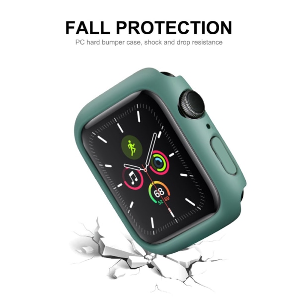 Hat Prince Skal och Skärmskydd Apple Watch 45mm Grön