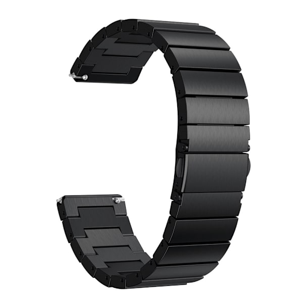 Fitbit Versa/Versa 2 musta teräsranneke