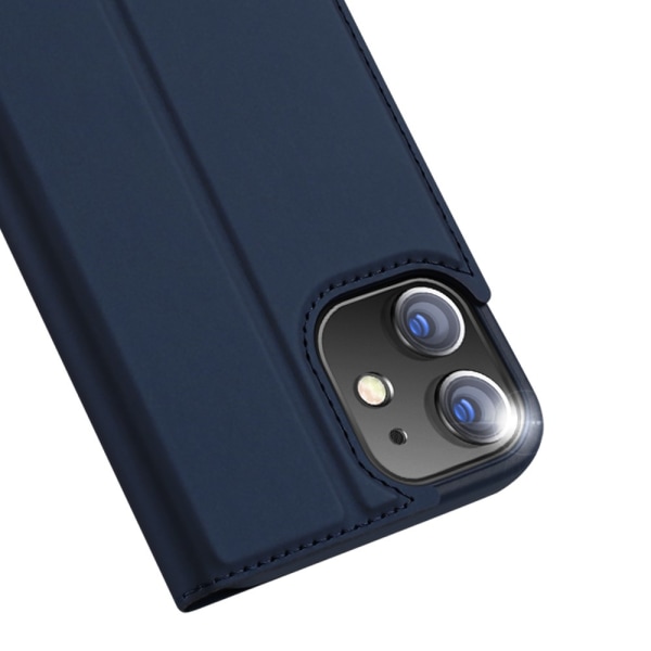 Dux Ducis Skin Pro Läderfodral iPhone 12/12 Pro Blå