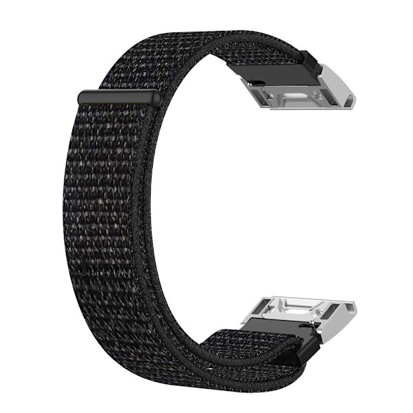 Nylonrem Garmin Fenix 5/5 Plus/6/6 Pro Sort