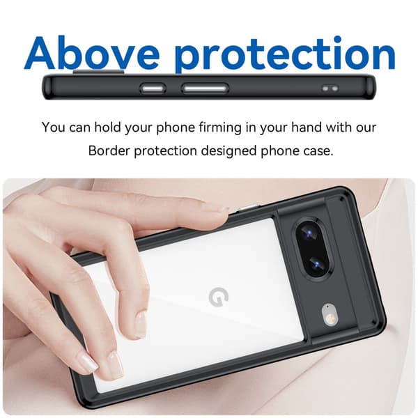 Hybrid Edge Skal Google Pixel 7 Svart